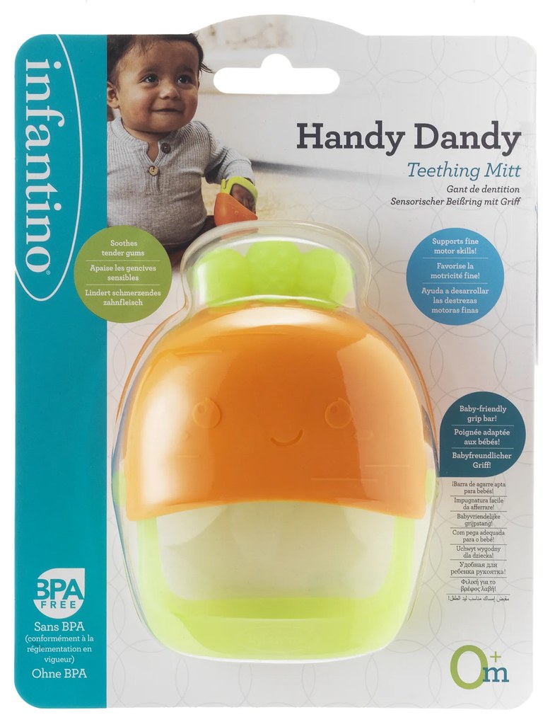 Hryzátko silikónové Handy Dandy