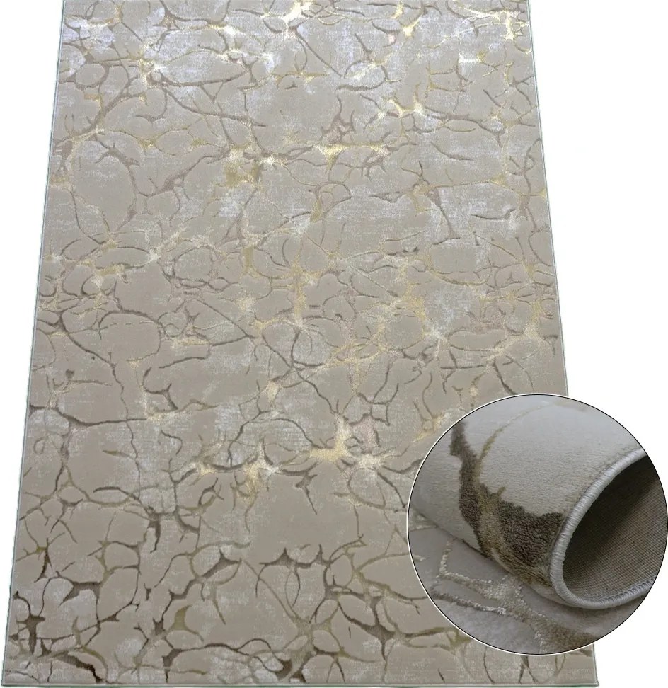 BE Koberec Esprit 3601 BEIGE – béžový obdĺžnikový Rozmer: 60x100 cm
