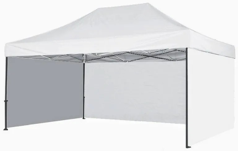 Ekspand Nožnicový stan ŠTANDARD 3x4,5 m BIELY
