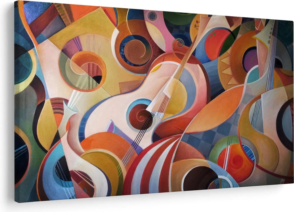 Obraz - Hudobný abstrakt (90x60 cm)