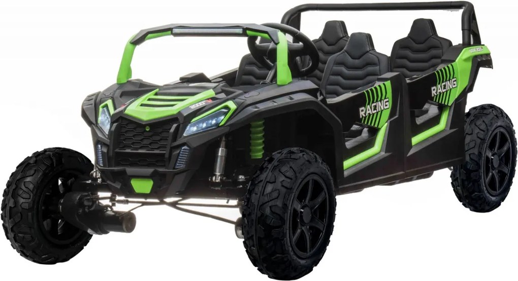 Ramiz 4-miestna bugina ATV RACING UTV2000 s li-ion batériou Zelená