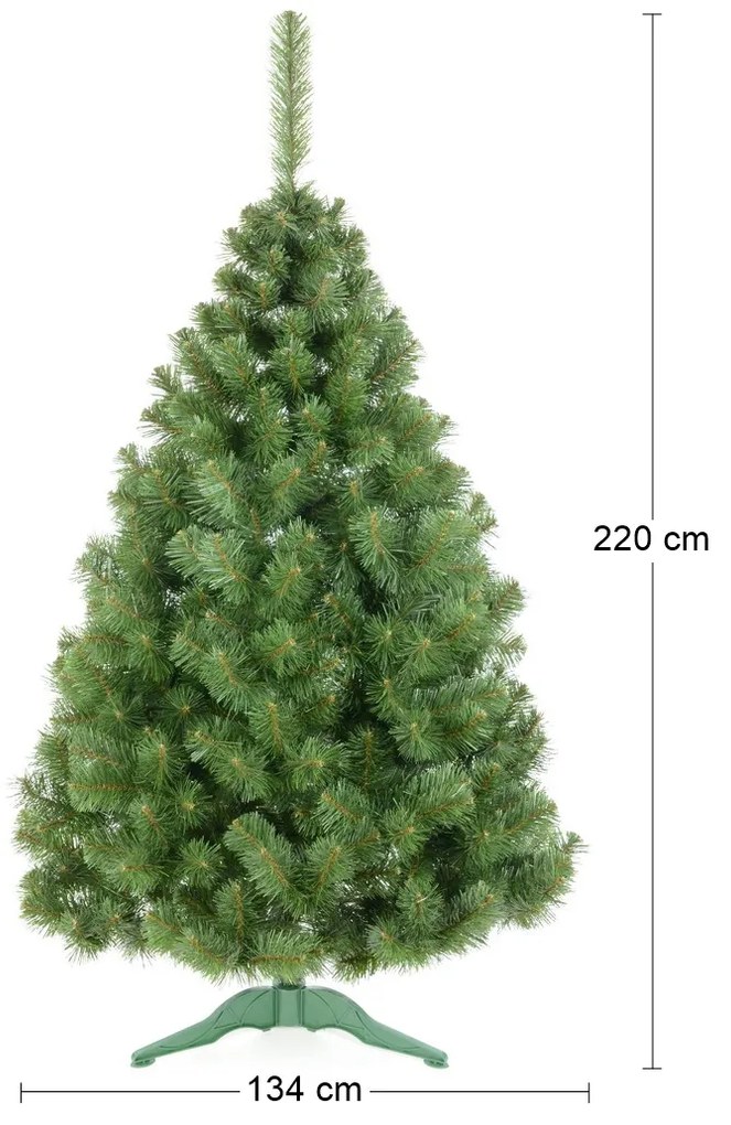 Vianočný stromček Christee 11 220 cm - zelená