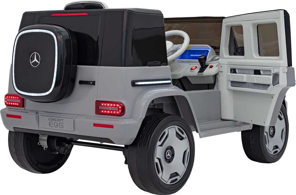 Ramiz Vozidlo Mercedes Benz EQG Strieborná