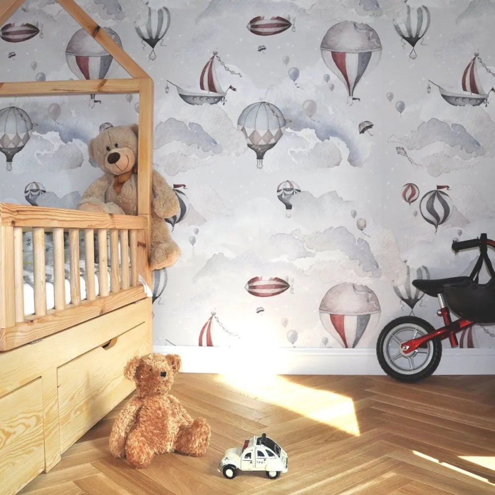 Tapeta balóniky dobrodružstvo 280x100 cm