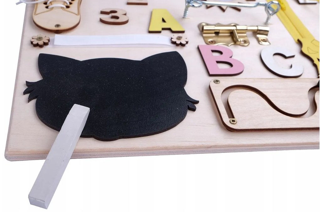 Interaktívna detská tabuľa - 50x37,5 cm - prírodná