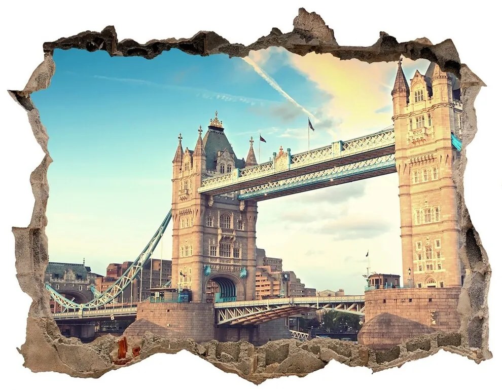 Fototapeta díra na zeď Tower bridge v londýne nd-k-102882604