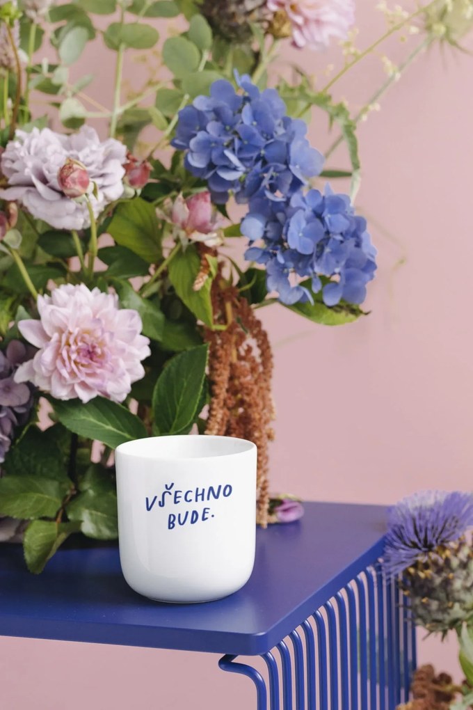 Bella Rose Porcelánový hrnček Všechno bude 270 ml