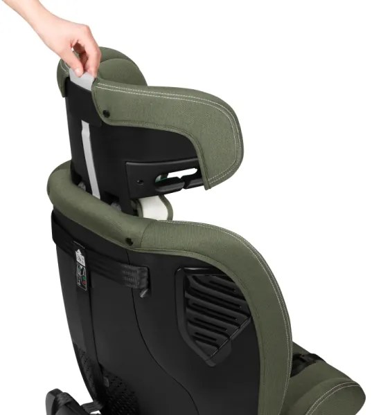 Lionelo - Vrtljiv avtosedež s bazo BASTIAAN ONE i-Size 40-150 cm Green Olive