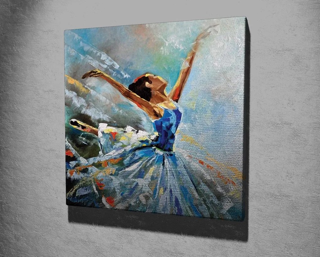 Obraz na plátne Ballet KC268 45x45 cm