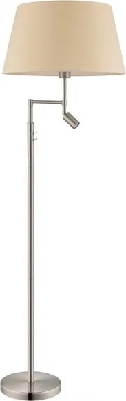 Eglo 94946 - Stojacia lampa SANTANDER 1xE27/60W + LED/2,1W