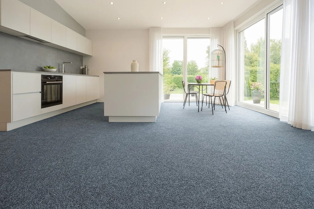 Koberec metráž Extreme 75, na mieru, šíře 4m, šedá, ab (mriežka), chodba / predsieň, Condor Carpets