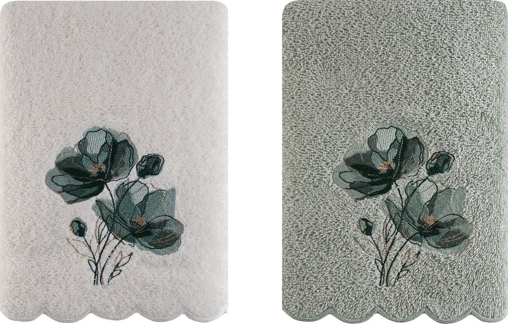 XXXLutz SADA UTERÁKOV PRE HOSTÍ, 40/60 cm, viacfarebná Esposa - Kúpeľňový textil - 006792017402