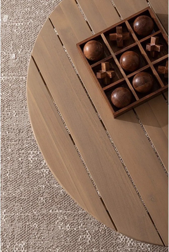 Záhradný konferenčný stolík z masívu akácie 80x100 cm Pablo – Bizzotto