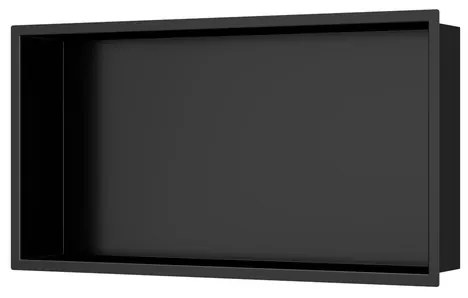 Vstavaná polička SAT Aurum matná čierna 60x30 cm SATAURN6030MB