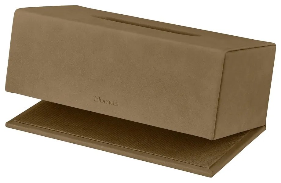 Box na vreckovky z umelej kože Sahla – Blomus