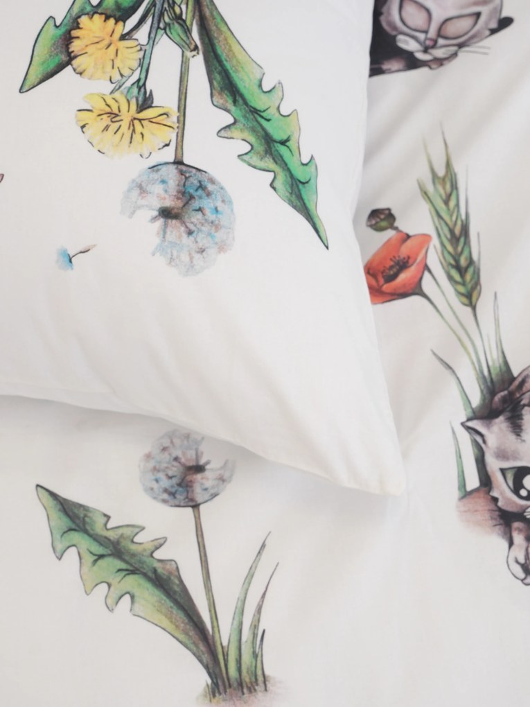 Detské bavlnené obliečky do postieľky Renforcé - Mourek