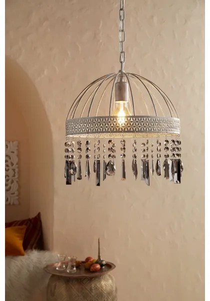 Eglo 43587 - Luster na lanku STEELEVILLE 1xE27/40W/230V