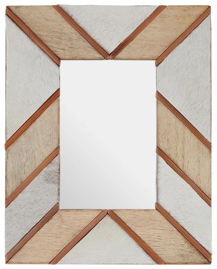Bielo–béžový drevený rámček 19x24 cm Bowerbird – Premier Housewares