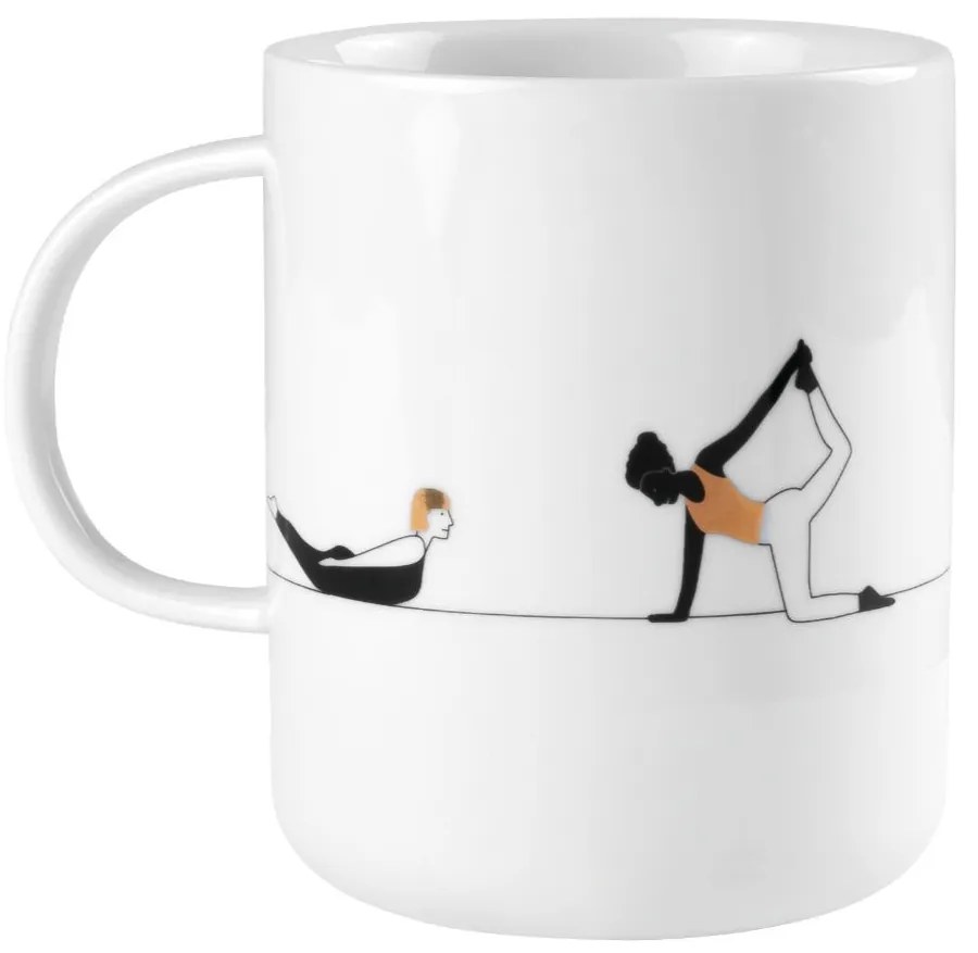 räder Porcelánový hrnček Yoga 300 ml
