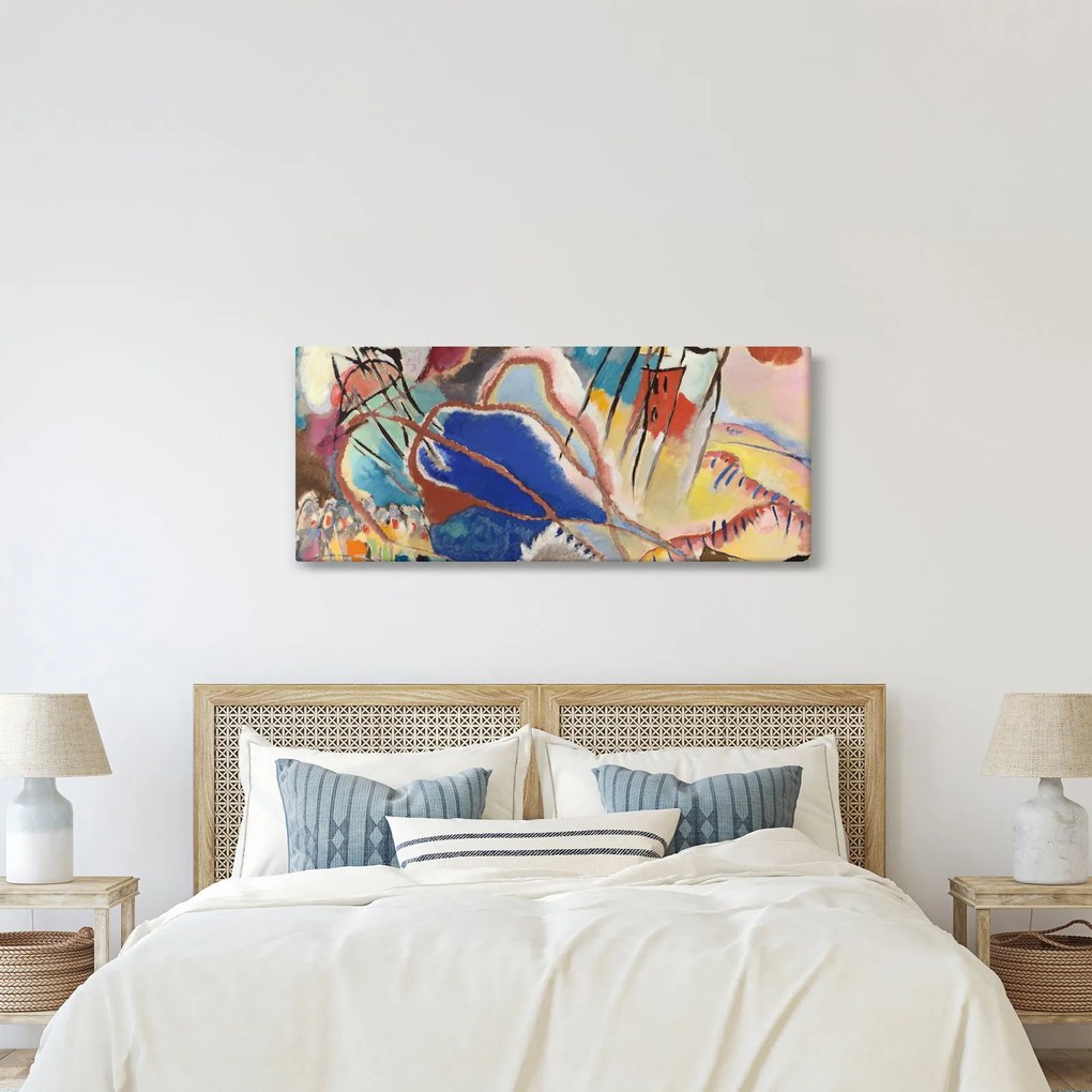Obraz - Vasily Kandinsky, Improvisation No. 30 (Cannons), reprodukcia (120x50 cm)