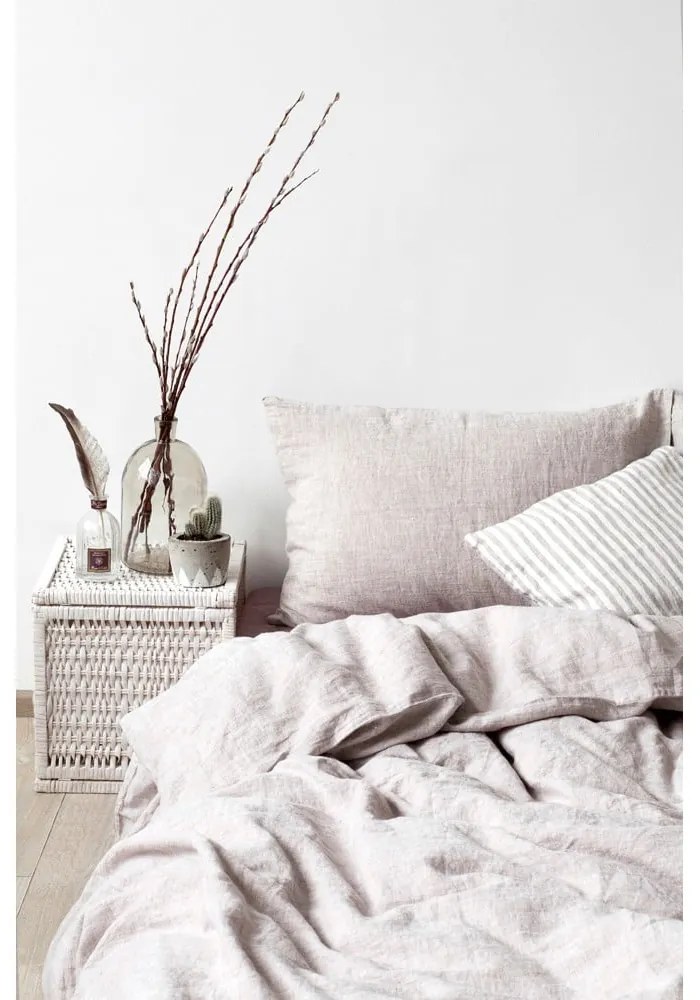 Prírodná ľanová obliečka na vankúš Linen Tales, 70 x 90 cm