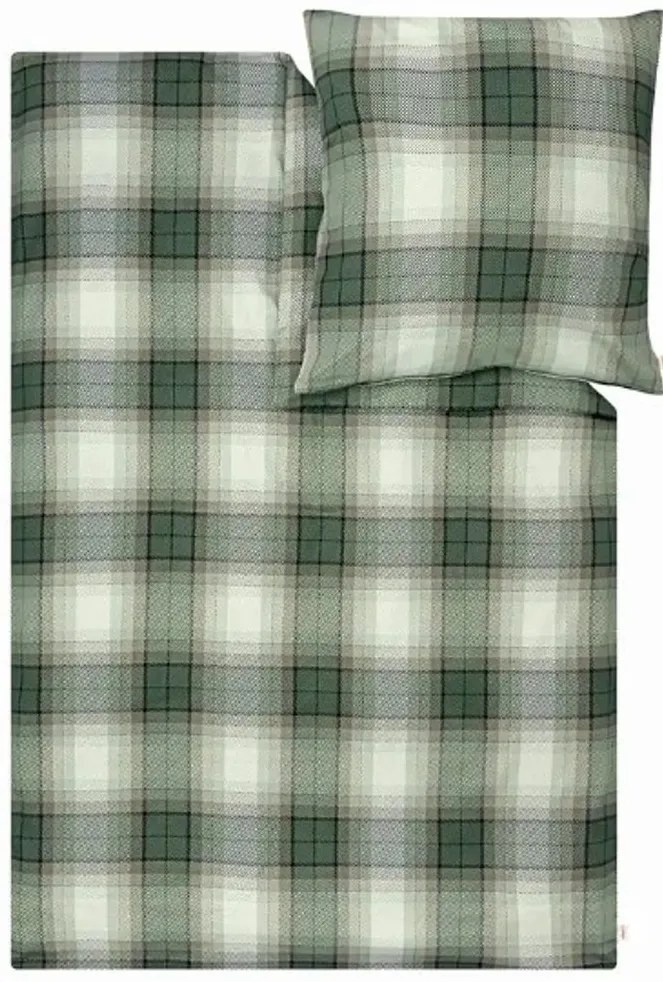 s.Oliver povlečení flanelové 6128 - partnerský set 2x140x200/70x90 cm + ponožky