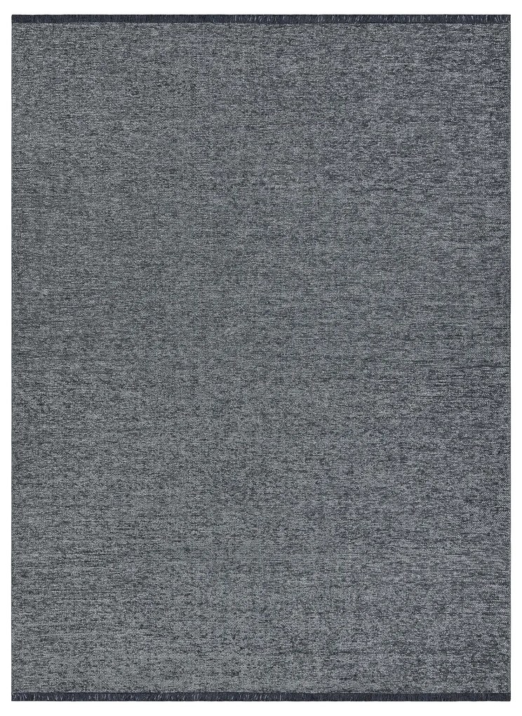 Koberec FLORENCE 24021 Jednofarebný, glamour, plocho tkaný, sivý