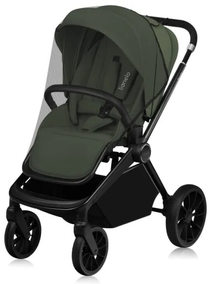 Lionelo - športový kočík MIKA PLUS olivovo zelený