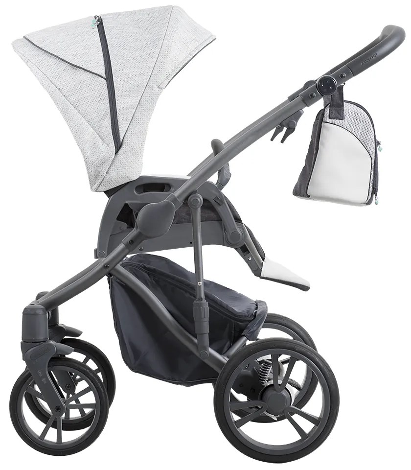 Bebetto – kočík 2v1 / Bresso Grey - 22