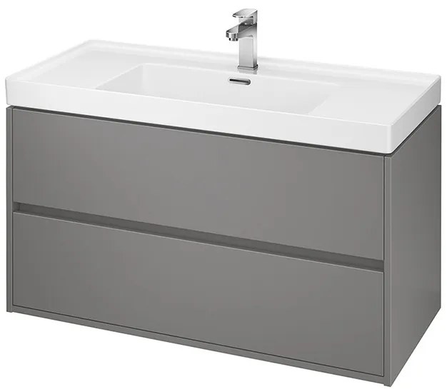 Cersanit - Crea skrinka pod umývadlo na dosku 100cm, šedá, S924-019