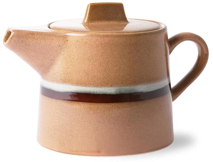 HK living Keramická kanvica 70's Tea Pot Steam 1,2 l