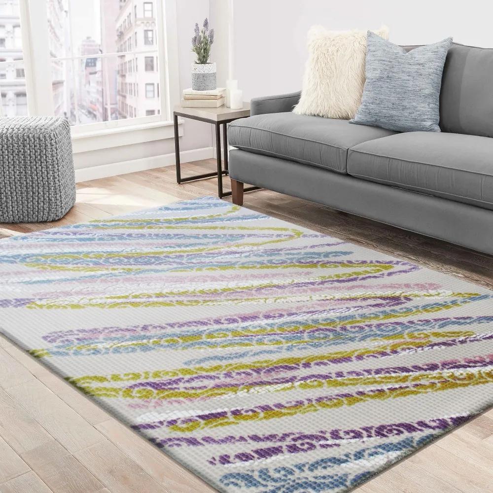 DomTextilu Farebný koberec do obývačky 14899-127103