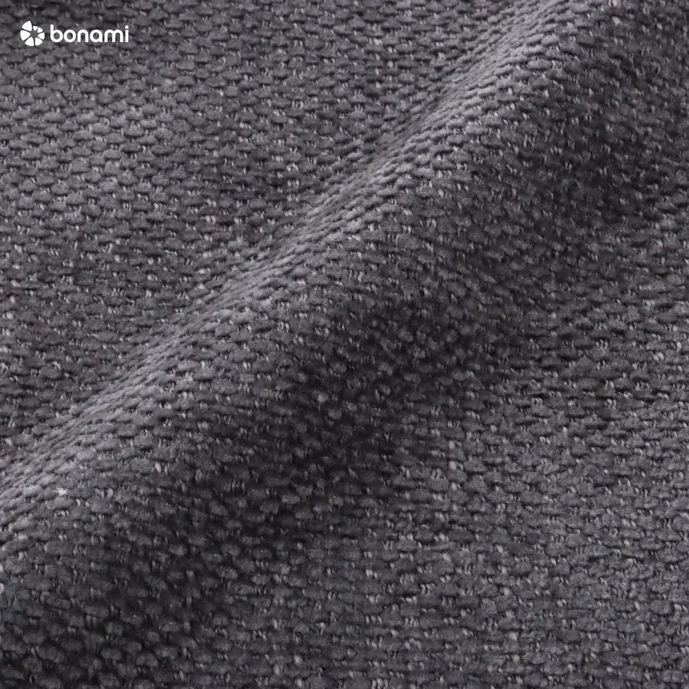 Tmavosivá rozkladacia rohová pohovka (variabilná) Monaco – Bobochic Paris