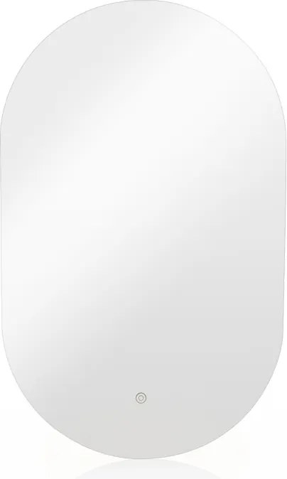 Noela Oválne zrkadlo s LED podsvietením OVELIA