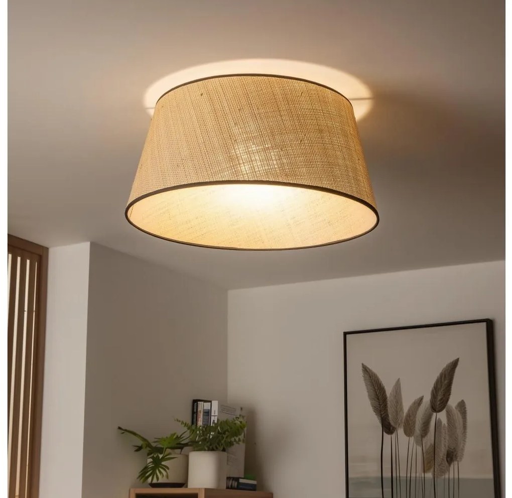 Brilagi - LED prisadený luster CERIA 1xE27/40W/230V pr. 50 cm béžový
