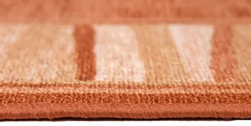 Koberce Breno Behúň LINEA 80, šíře role 80 cm, oranžová