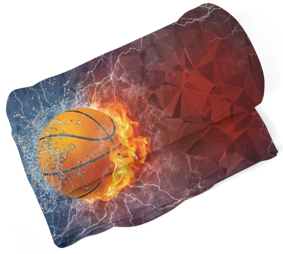 Sablio Deka Basketbalová lopta - 150x120 cm