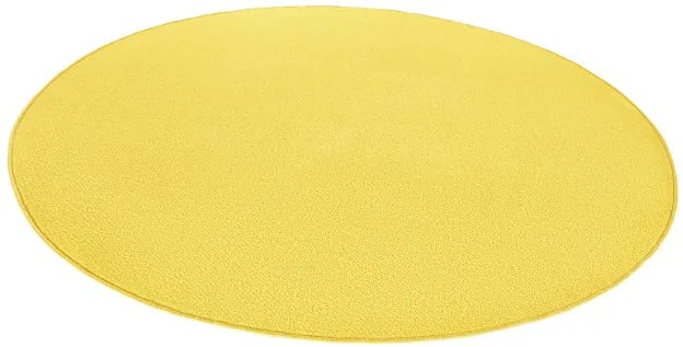 Koberec Hanse Home Fancy žltý kruh