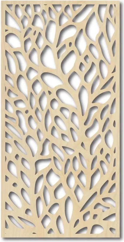 Obraz na stenu strom z drevenej preglejky Topoľ LÝDIA X: Prírodná preglejka - Topoľ natural 30 x 15 cm 3797-38272 PR0182 HEU+