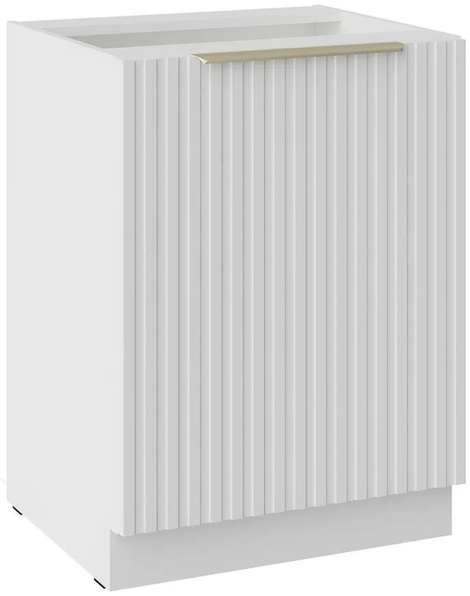 Kuchynská Skrinka Tuluza 60D 1F BB biely mat lamel