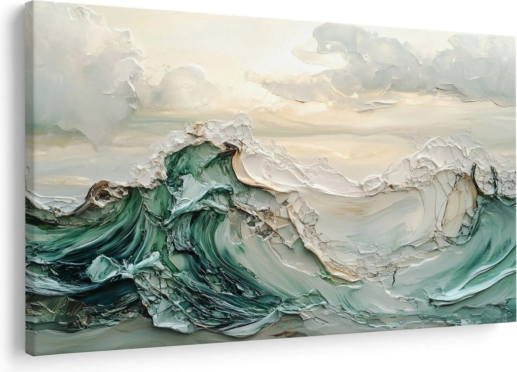 Obraz - 3D abstrakcie mora (90x60 cm)