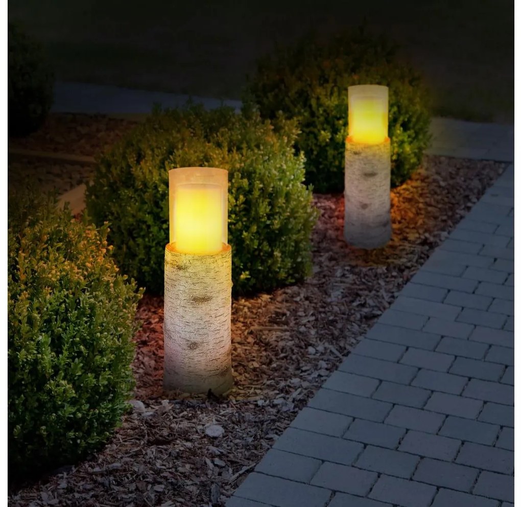 Globo 36653 - Solárna lampa 12xLED/0,12W/3,7V IP44 GL6690