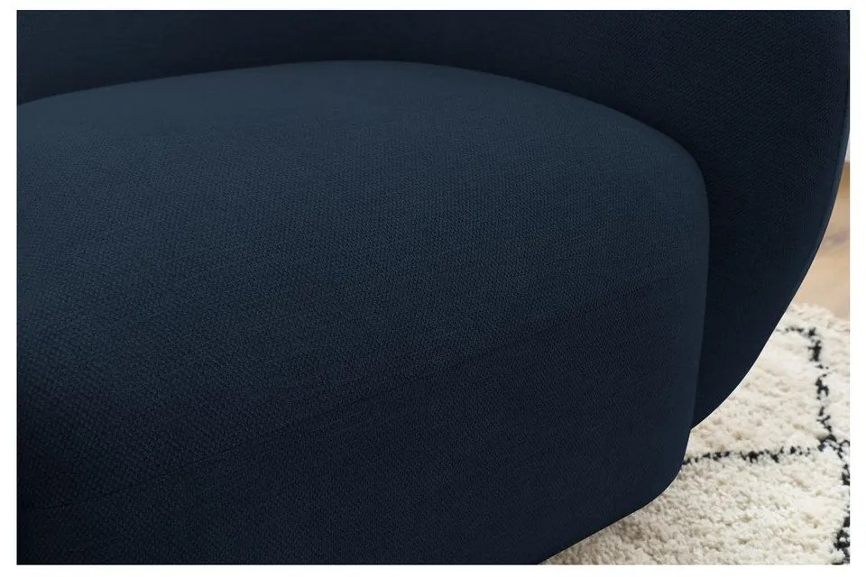 Tmavomodré kreslo Celine – Bobochic Paris