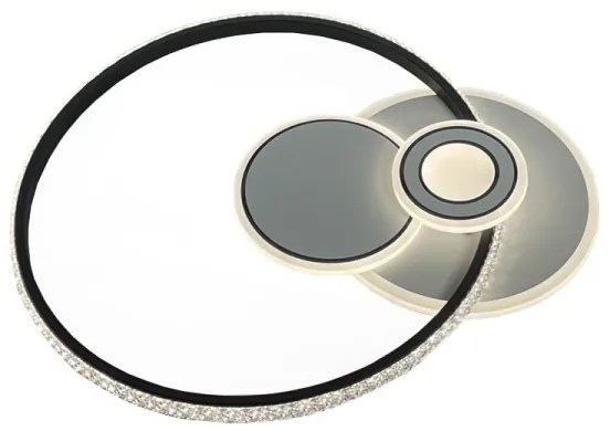 LED Stmievateľný prisadený luster LED/80W/230V 3000-6500K + DO