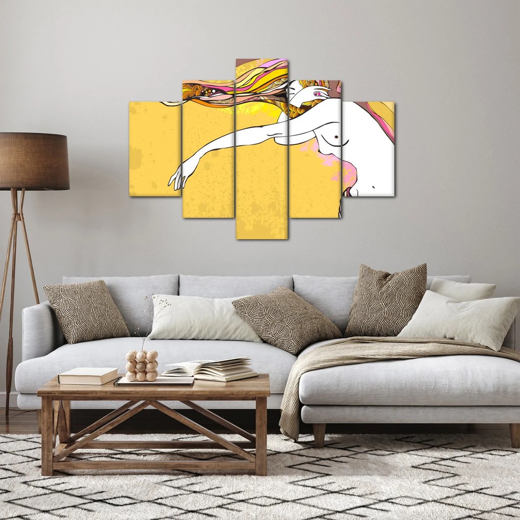 Obraz - Dievča (150x105 cm)
