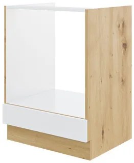 Kuchynská skrinka pod rúru Retroline 60 D GAZ BB, Farby: biela