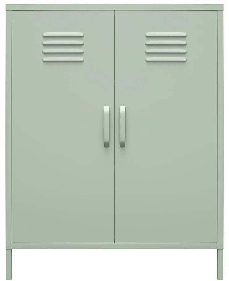 Zelená kovová skrinka 40x102x80 cm Mission District – Støraa
