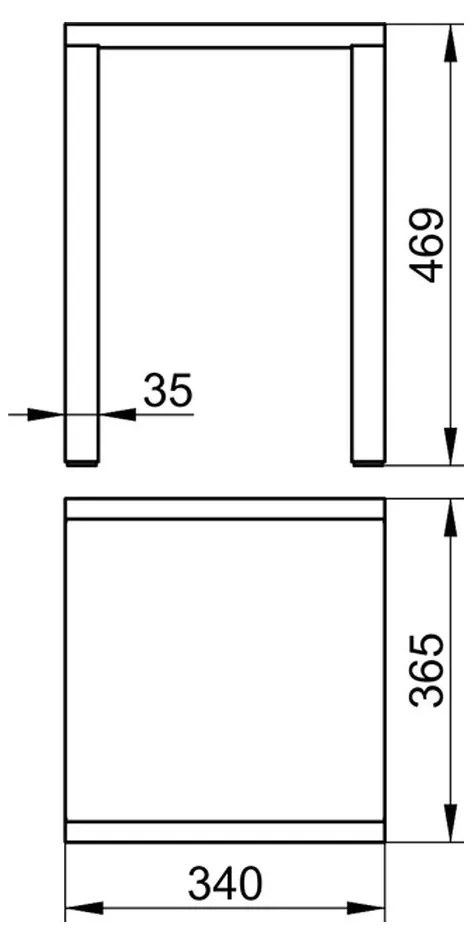 KEUCO Keuco - Stolička, chróm/biela 14982010051
