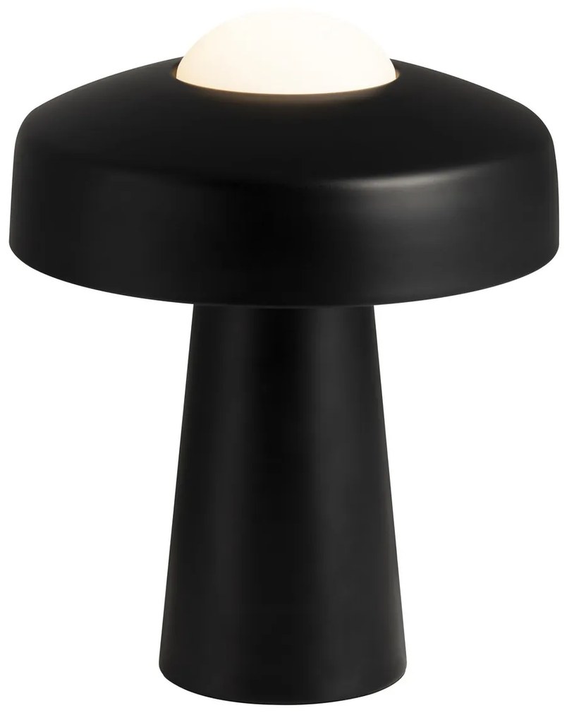 NORDLUX Dotyková stolová lampa TIME, 1xE27, 40W, čierna