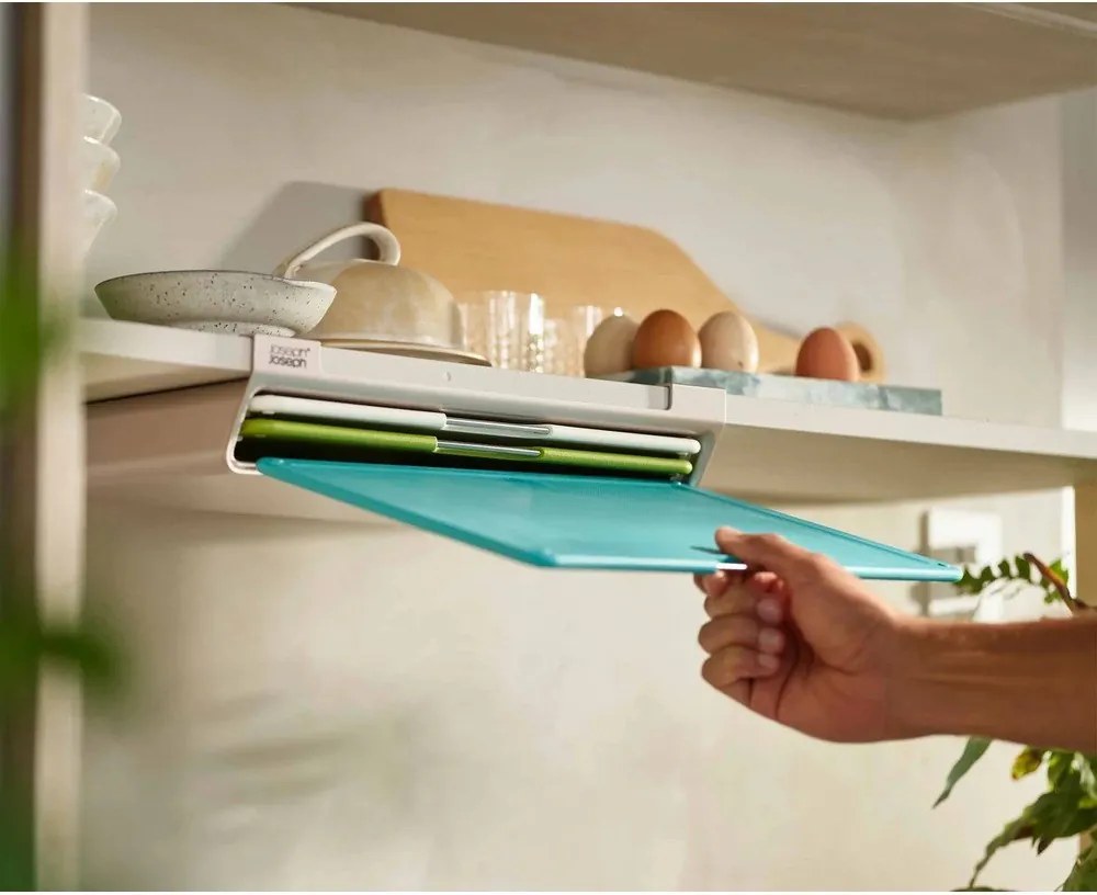 Dosky v súprave 3 ks so stojanom 23x31,5 cm Folio Slim – Joseph Joseph